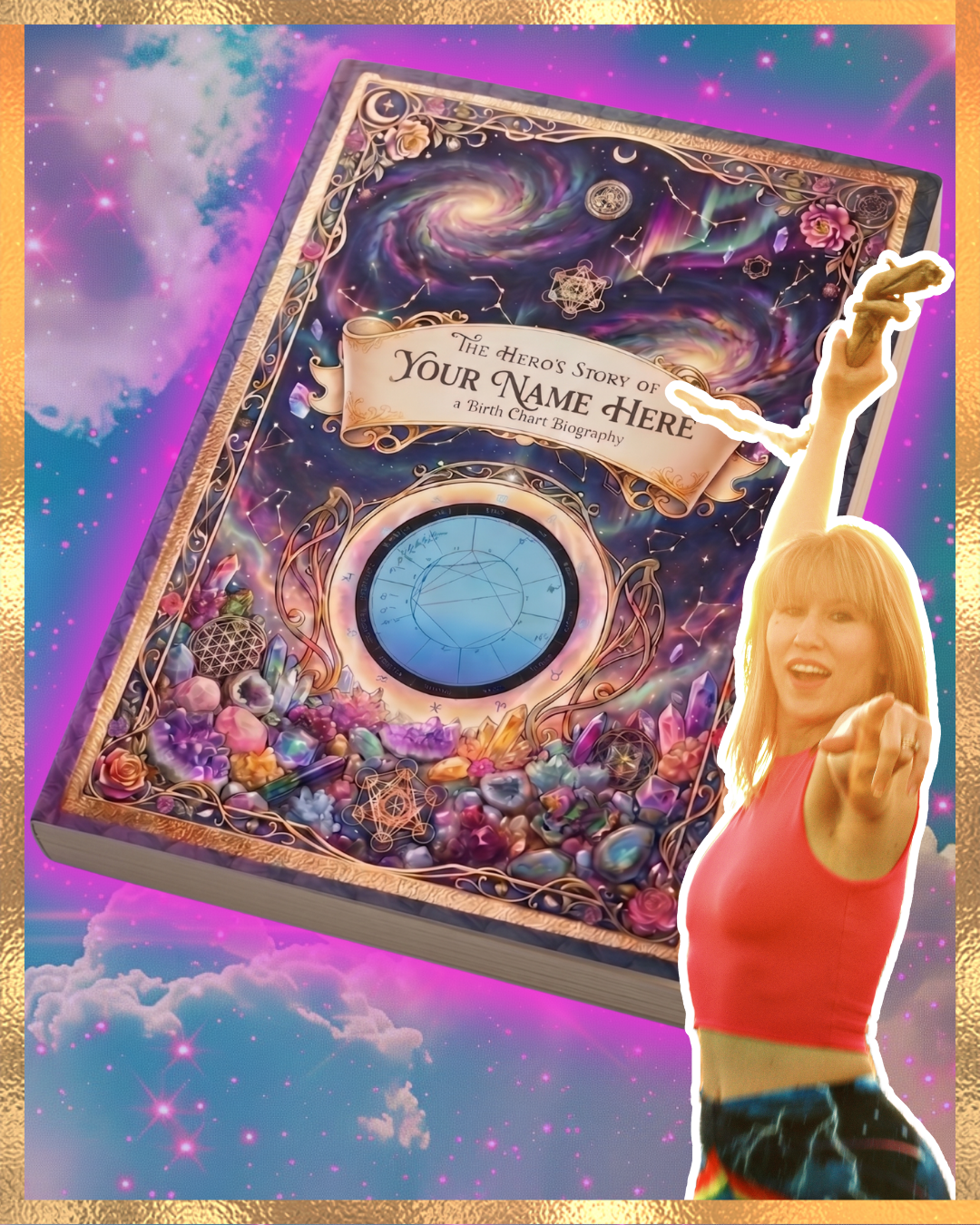 Hero's Story Birth Chart Biography - Paperback