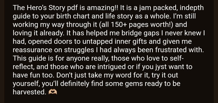 Customer review